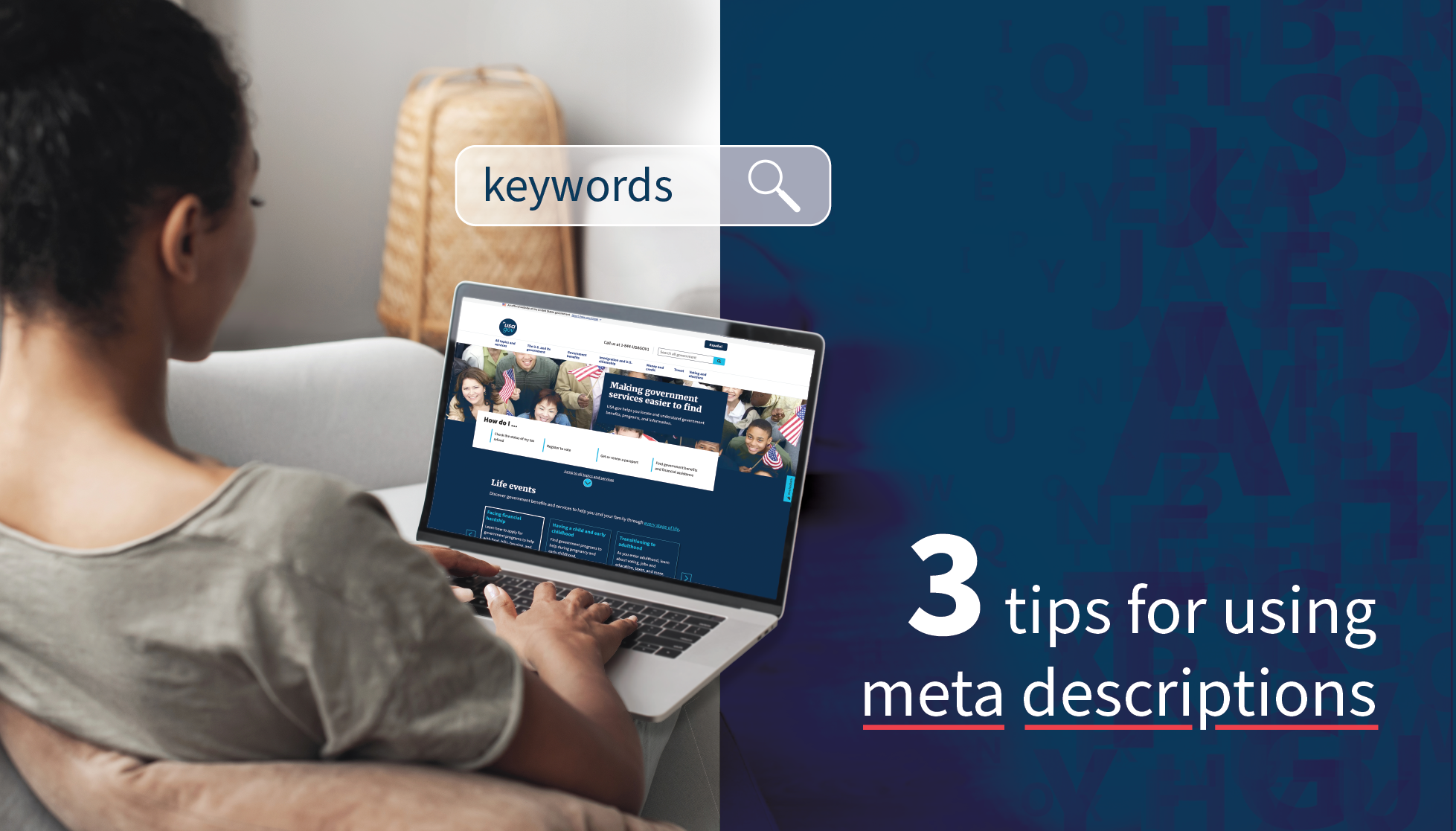 Three tips for using meta descriptions