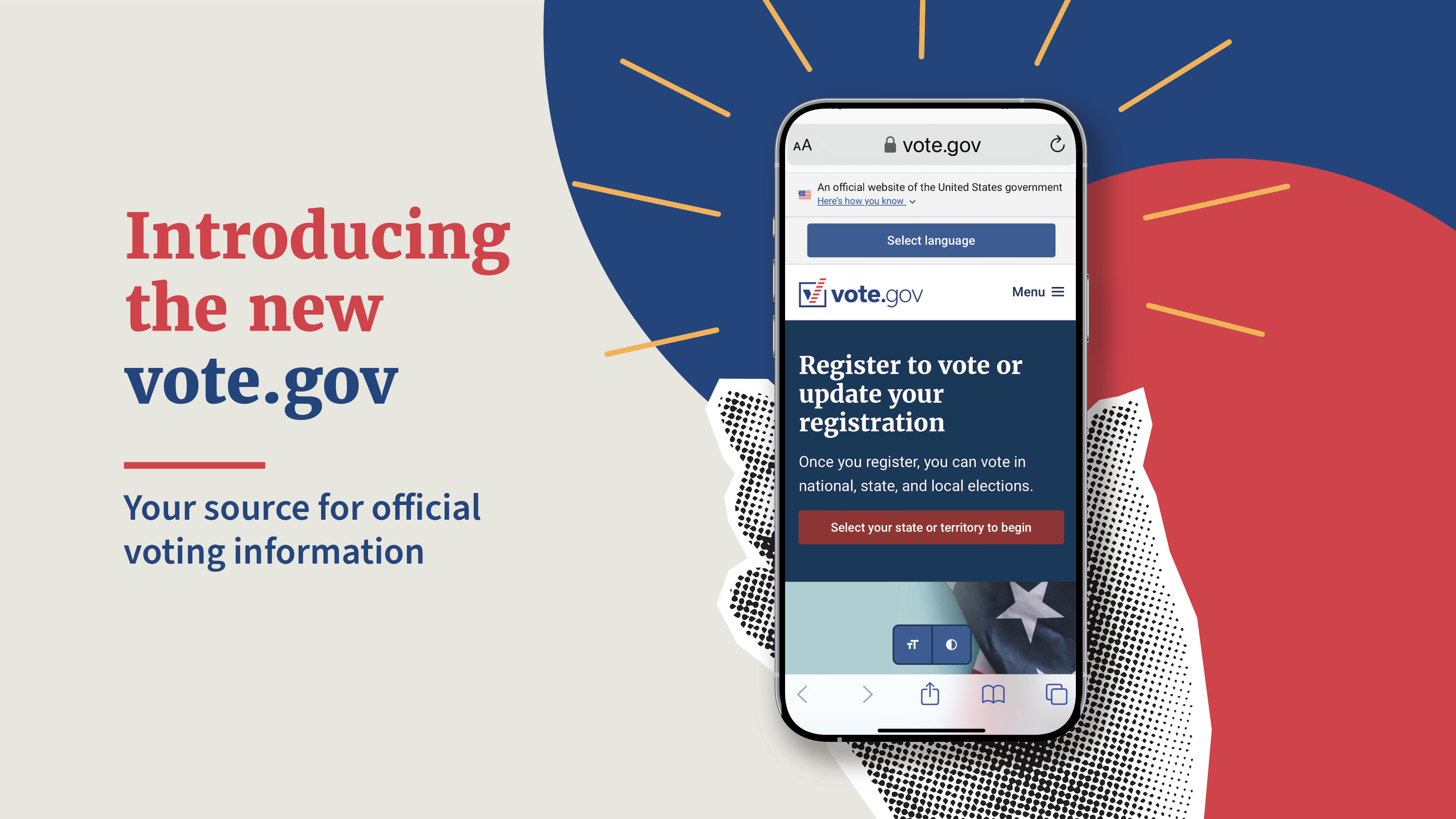 Introducing the new vote.gov